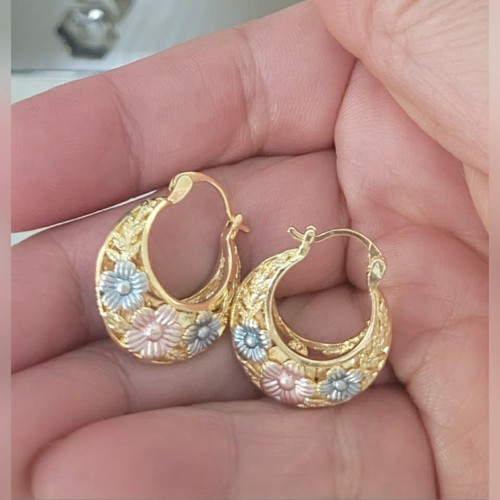 Aretes floresitas estilo - de,