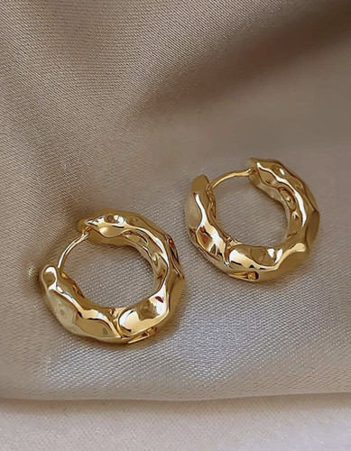 Aretes argollas oro - aretes, en