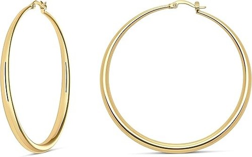 Aretes argollas oro 14k - argollas,