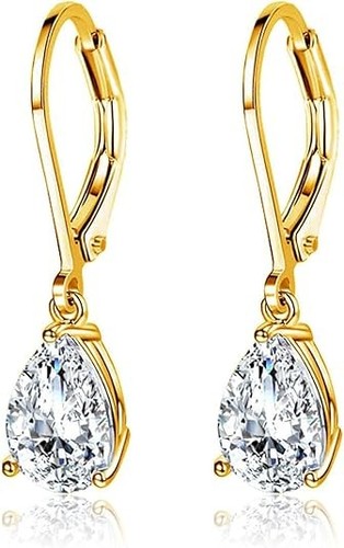 Pendientes lágrima aretes - pendientes,