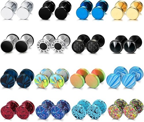 Aretes hombre grandes - aretes,